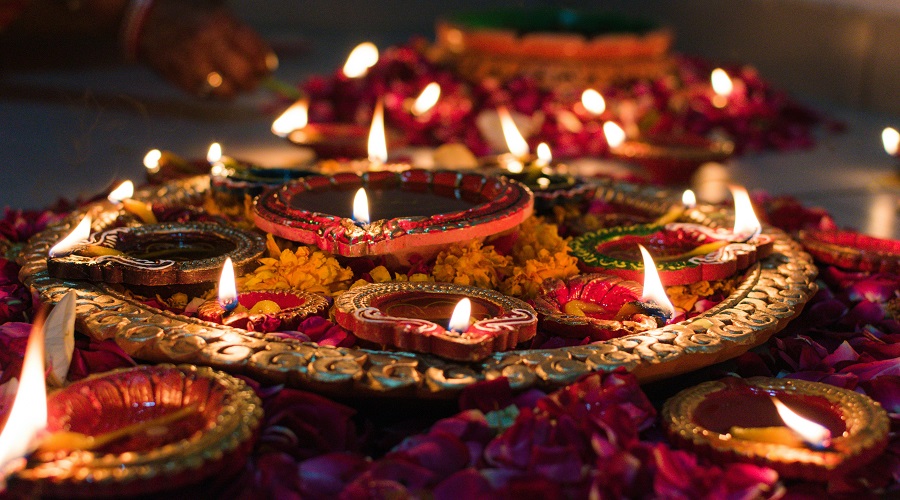 Festival Diwali en India