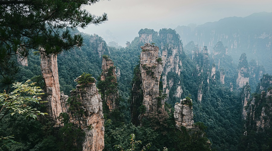 Tour a China con Montañas de Avatar